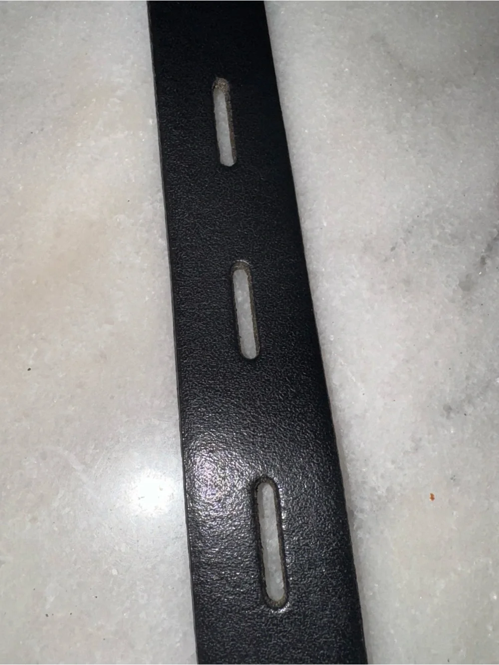 Genuine leather belt
